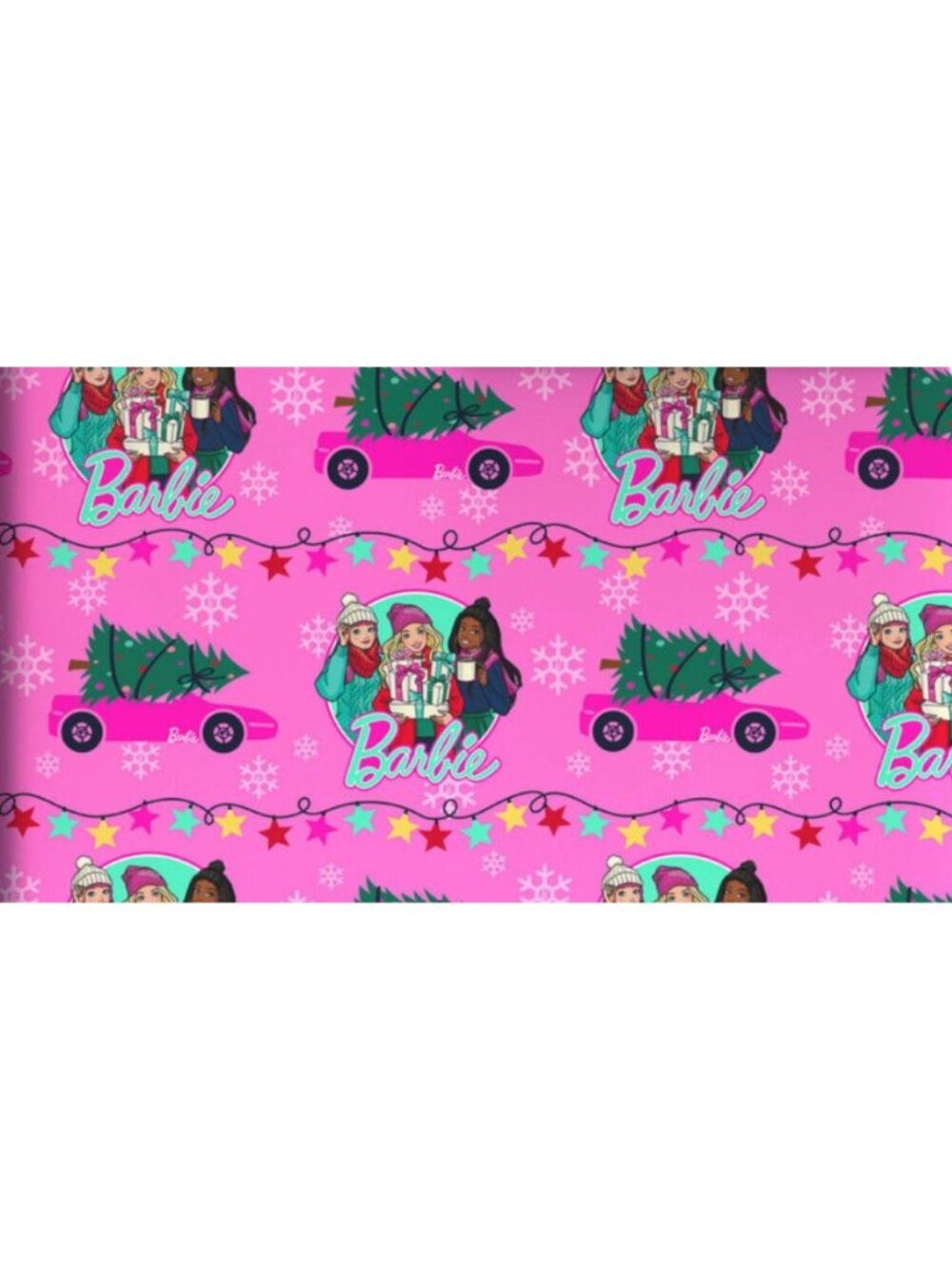 Hallmark Christmas Wrapping Paper Doll and Friends 25 sq ft Holiday Gift
